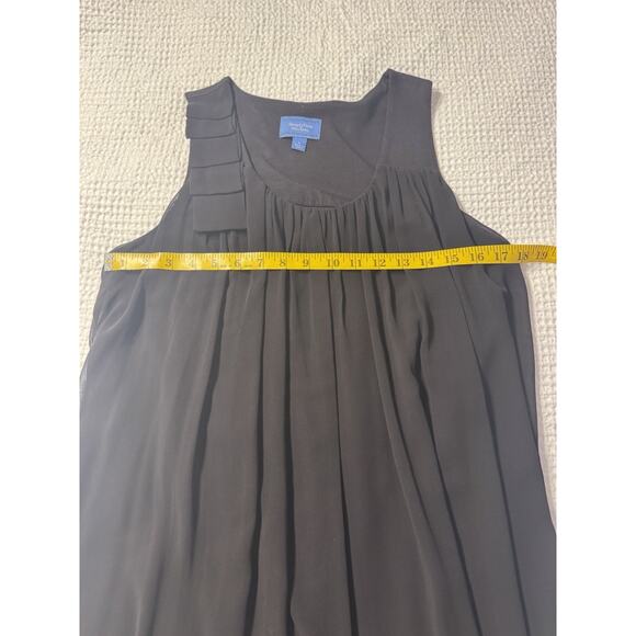 Simply Vera Wang Black Dress Tank Comfortable Loose Straight Goth Gothic Large - Picture 4 of 6